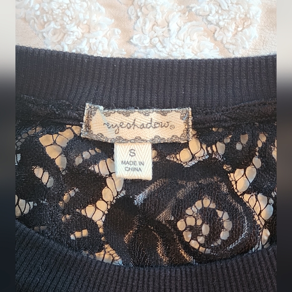 Eyeshadow Cover Top | Small | black | sheer - Picture 4 of 5